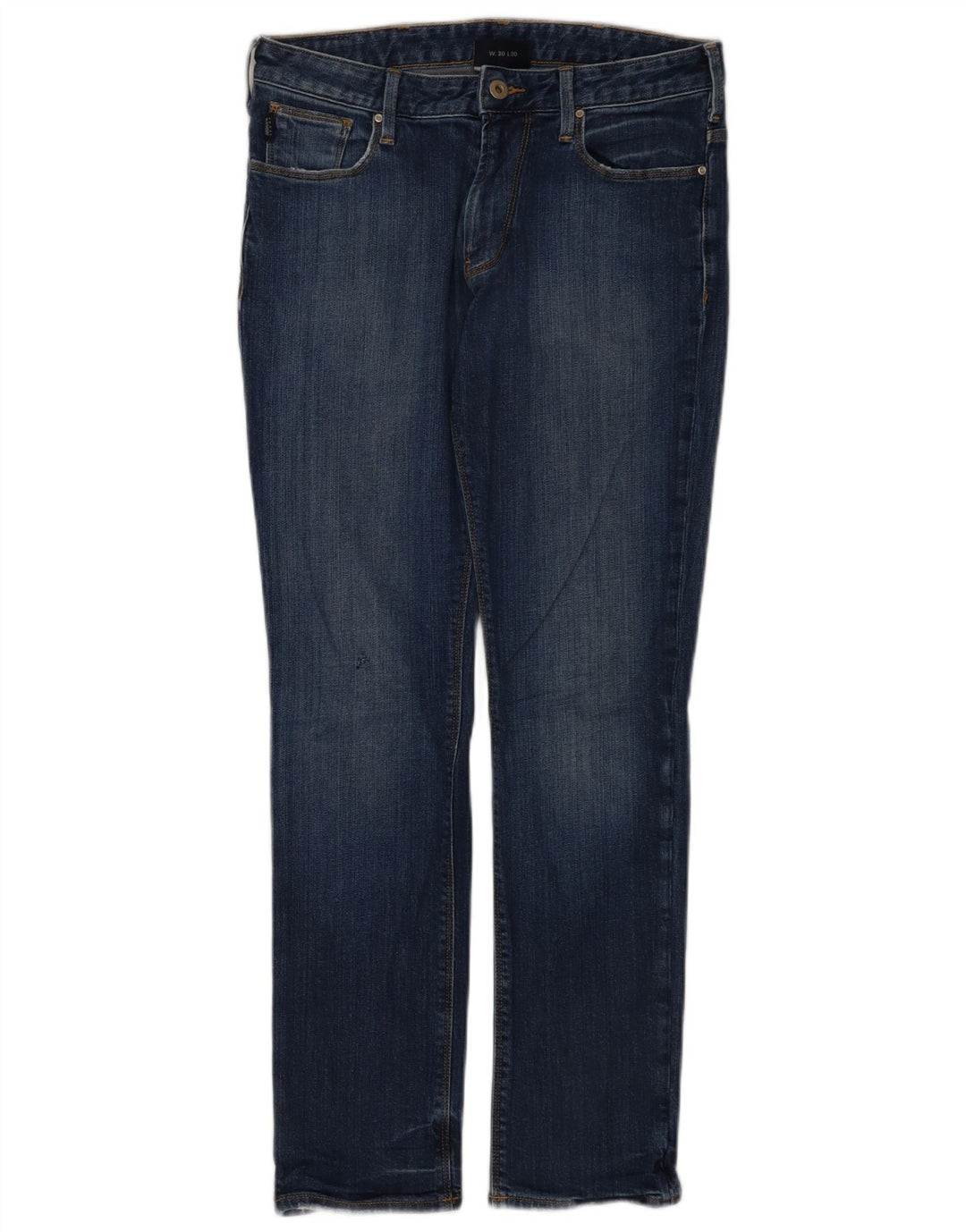 Armani Dame Slim Jeans W30 L30 Blå