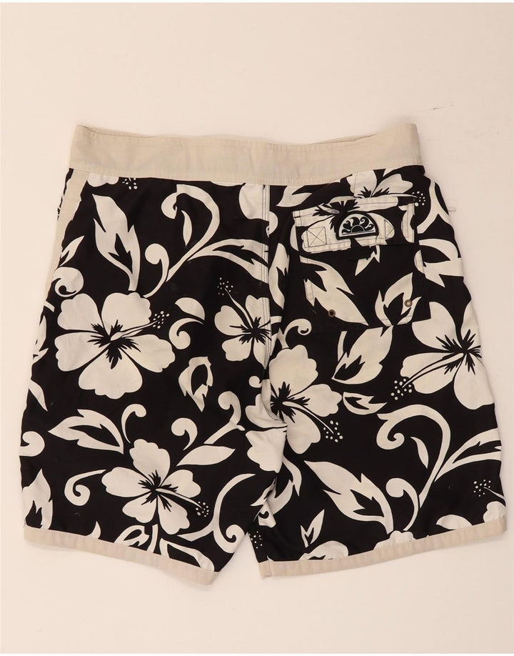 Sundek Herre badeshorts Medium Black Floral