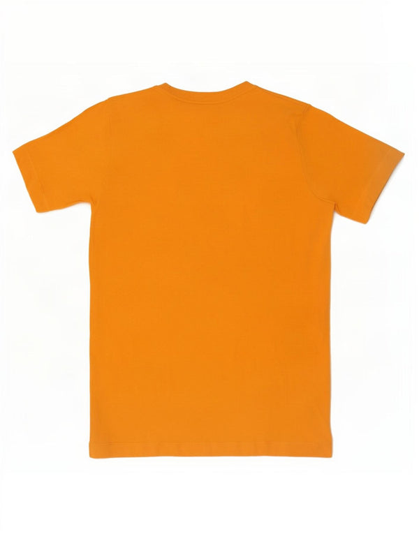 Nike Boys Graphic T-Shirt Top 10-11 Years Medium Yellow Cotton