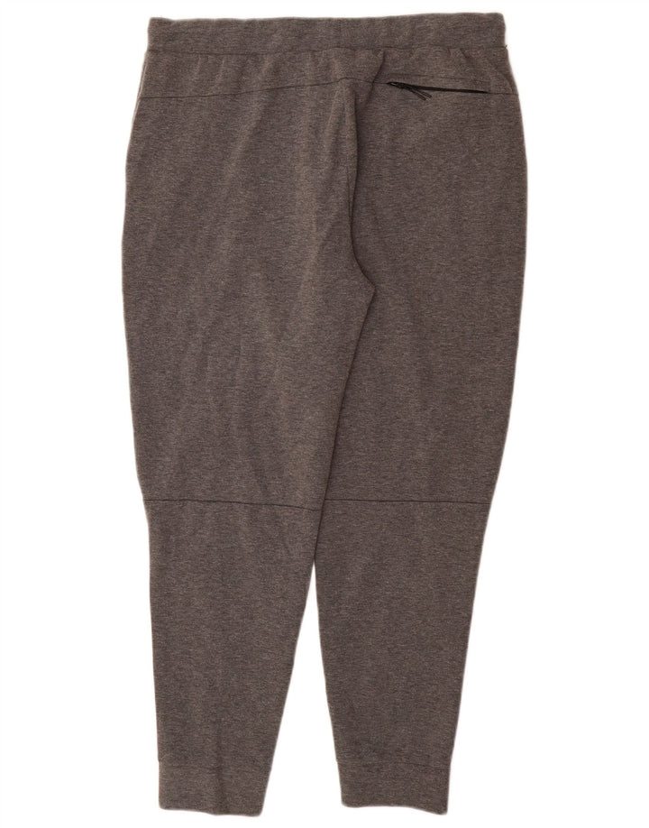 RUSSELL ATHLETIC Mens Tracksuit Trousers Joggers Large  Grey Polyester