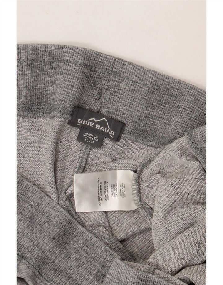 EDDIE BAUER Sportsshorts til kvinder UK 18 XL Grå Flecked Bomuld
