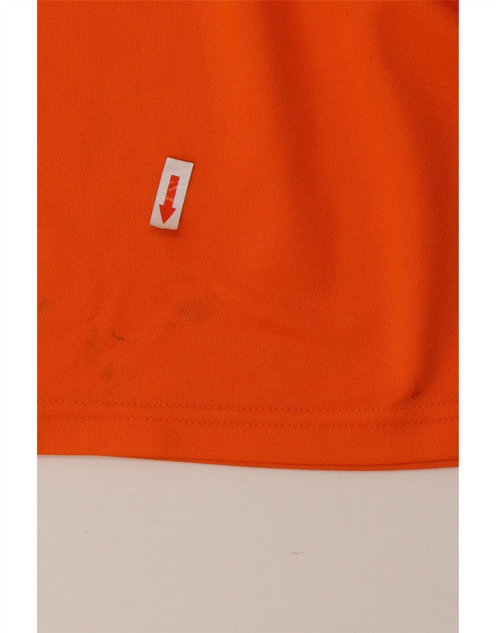 Adidas Herre Climalite T-Shirt Top 2XL Orange Polyester