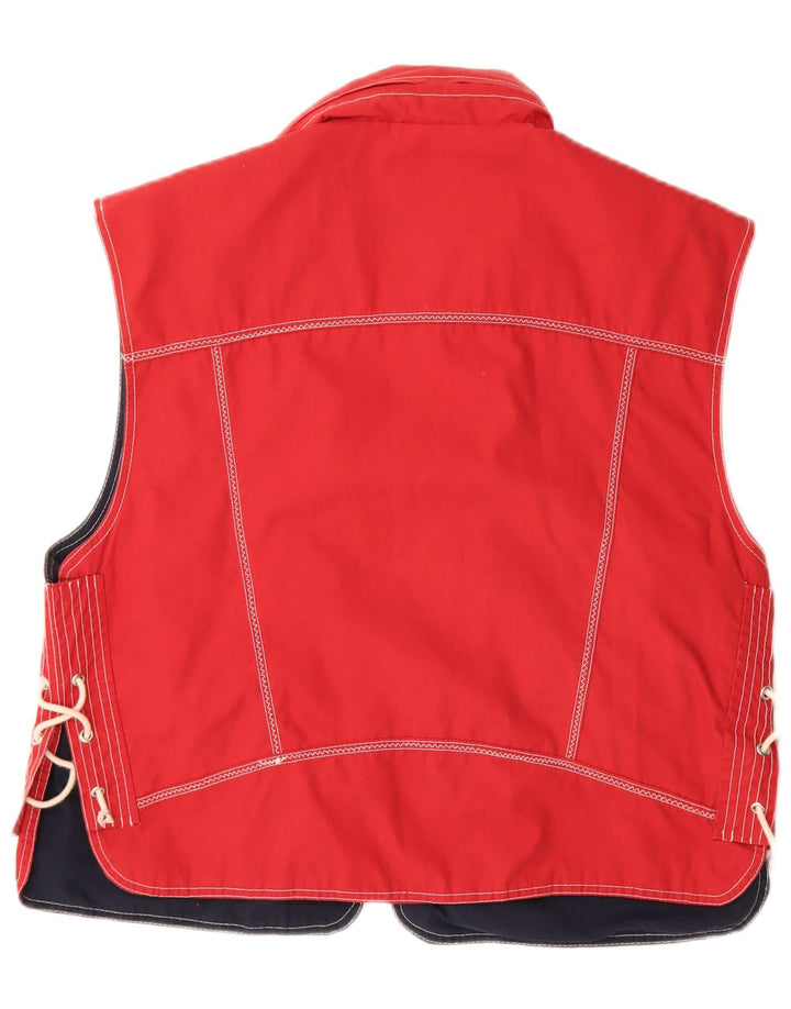 Roy Rogers Herre Hooded Gilet UK 38 Medium Red