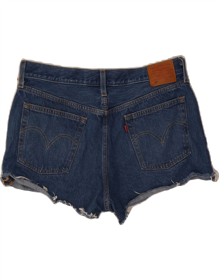 LEVI'S Womens Denim Hot Pants W32 Large Blue Cotton Vintage Levi's and Second-Hand Levi's from Messina Hembry 