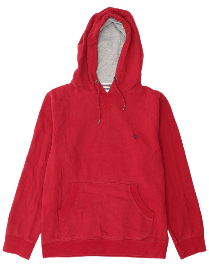 Crew Clothing Herre hættetrøje Jumper Medium Rød Bomuld