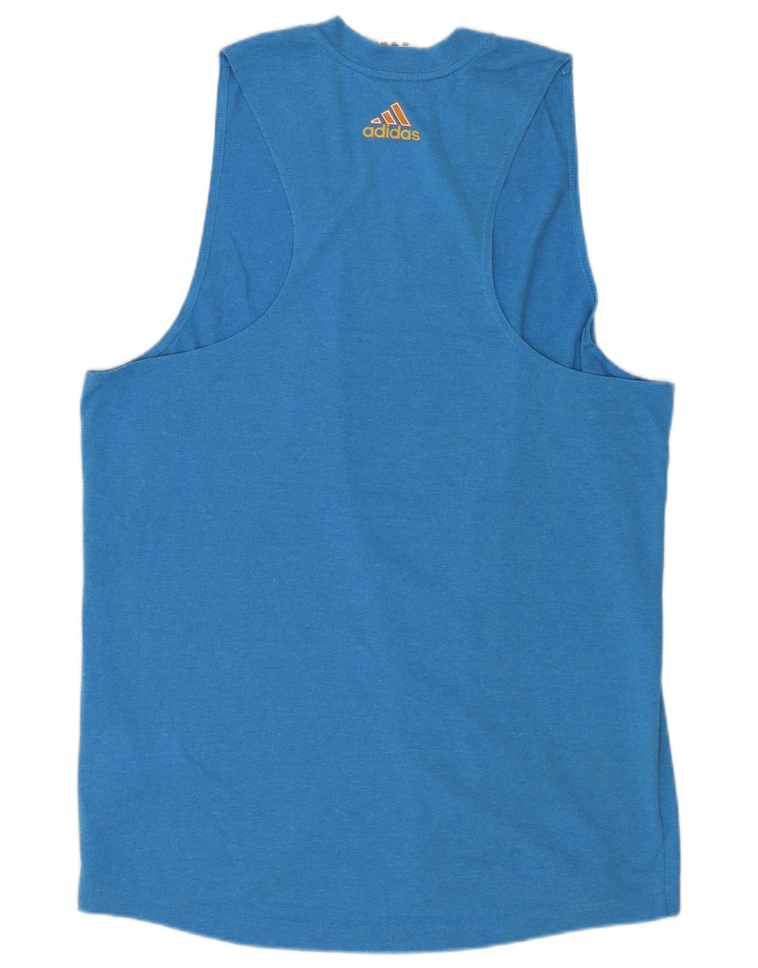 ADIDAS Herre grafisk vest Top Medium Blue Polyester