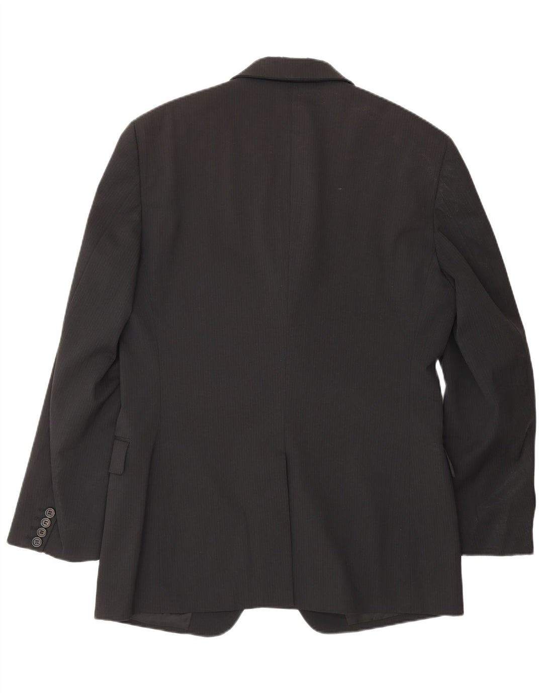 PRADA Herre 3-knap 2-delt jakkesæt IT 52 XL W34 L30 Sort Klassisk