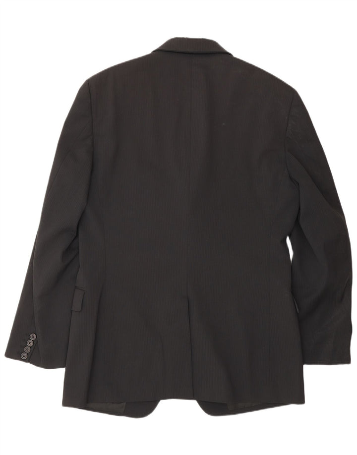 PRADA Herre 3-knap 2-delt jakkesæt IT 52 XL W34 L30 Sort Klassisk