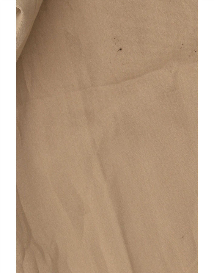 Zara Lige jakkesæt til kvinder Medium W28 L27 Beige Polyester
