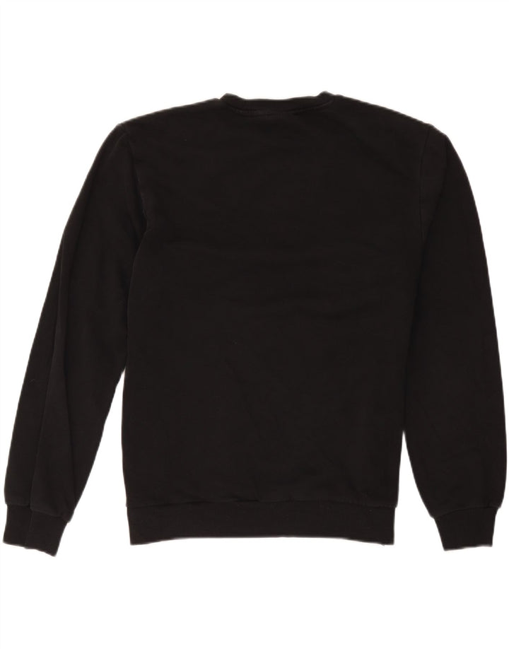 Fila Herre Sweatshirt Jumper Medium Sort Bomuld Sports