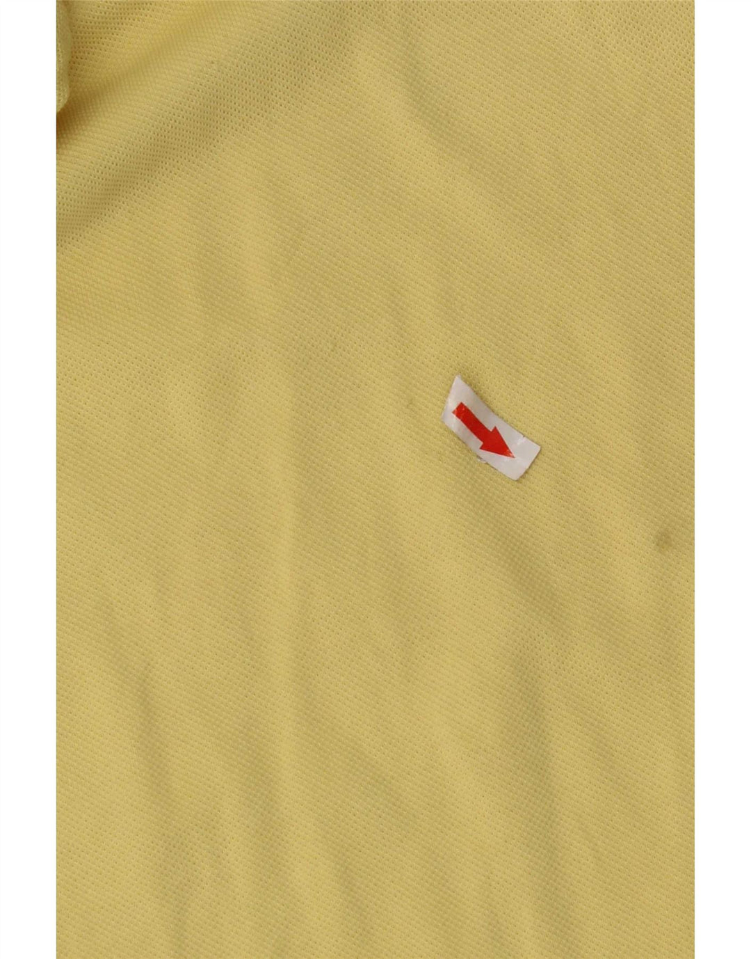Lacoste Herre Polo Shirt Str. 7 2XL Gul Bomuld