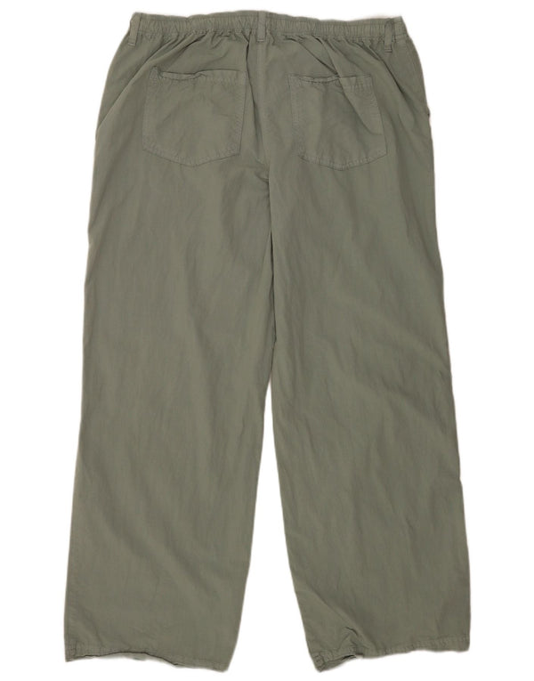 Topshop Dame Relaxed Fit Casual Bukser UK 12 Medium W34 L29 Grå Bomuld