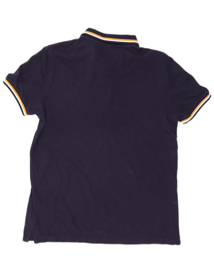 Lyle & Scott herre poloshirt Medium marineblå bomuld