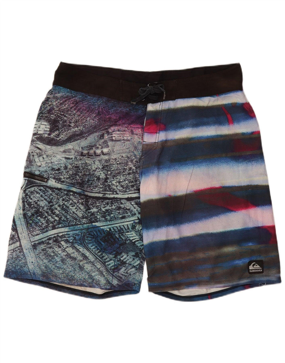 QUIKSILVER Badeshorts til mænd Stor flerfarvet Colourblock Polyester