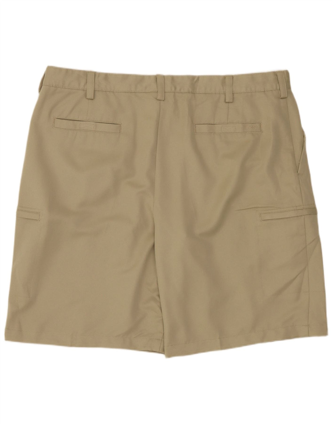 IZOD Herre Cargo Shorts W40 XL Beige Polyester