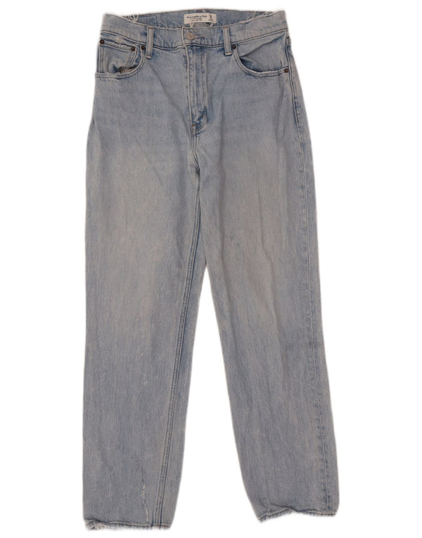 ABERCROMBIE & FITCH Lige jeans til kvinder US 6 Medium W28 L27 Blå