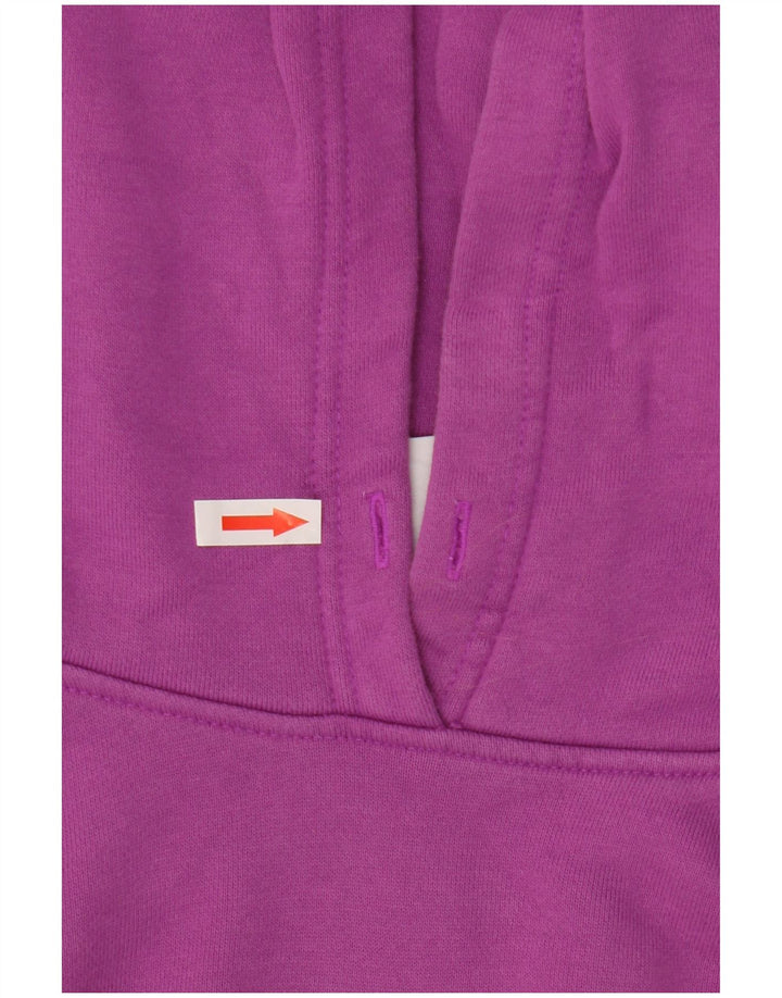 Adidas Herre Oversized grafisk hættetrøje Jumper Medium Lilla Bomuld