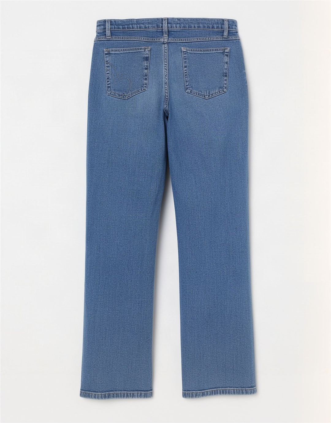 Marks & Spencer Dame Per Una Bootcut Jeans UK 12 Medium W30 L29 Blå