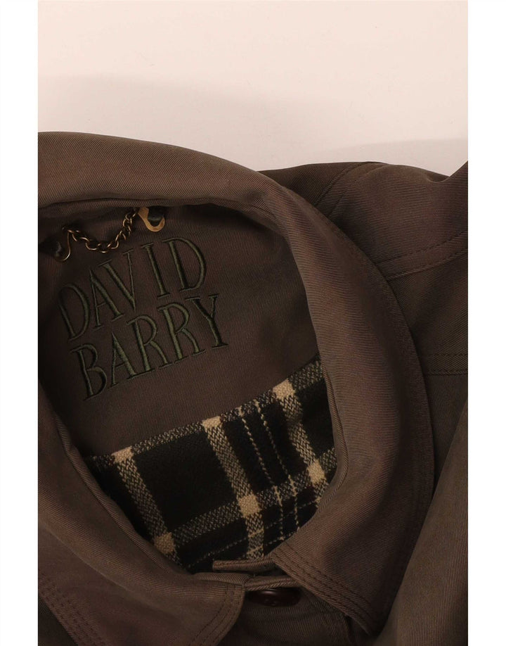 David Barry Dame Trench Coat UK 12 Medium Brun