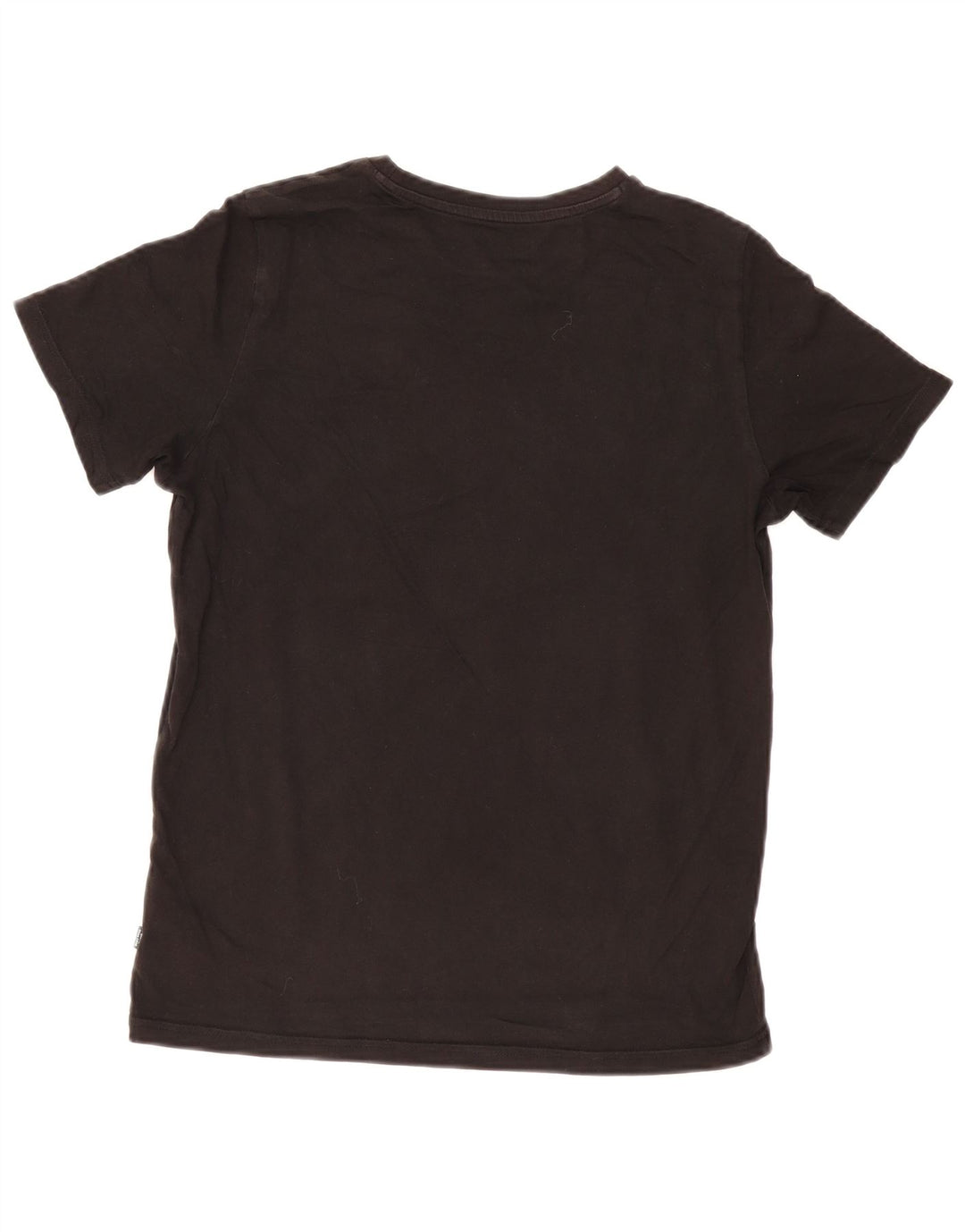 Puma Herre grafisk T-shirt top lille sort bomuld