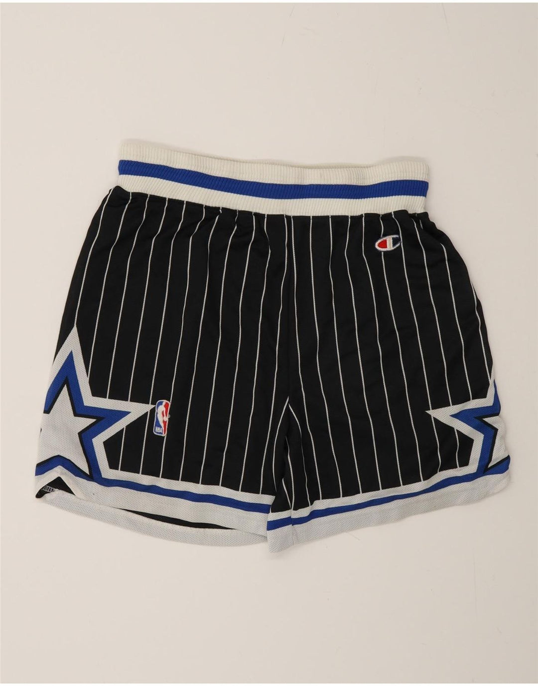Champion Herre Orlando Magic Graphic Sports Shorts Medium Sort Stribet