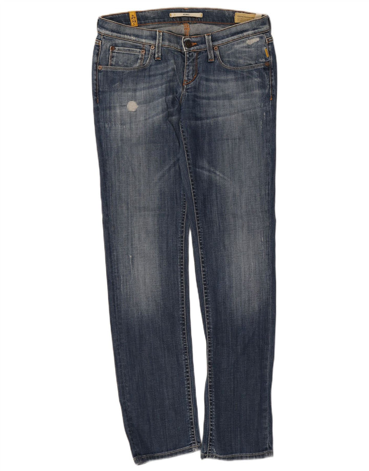 Meltin' Pot Dame Mendel Slim Jeans W29 L32 Blå Bomuld