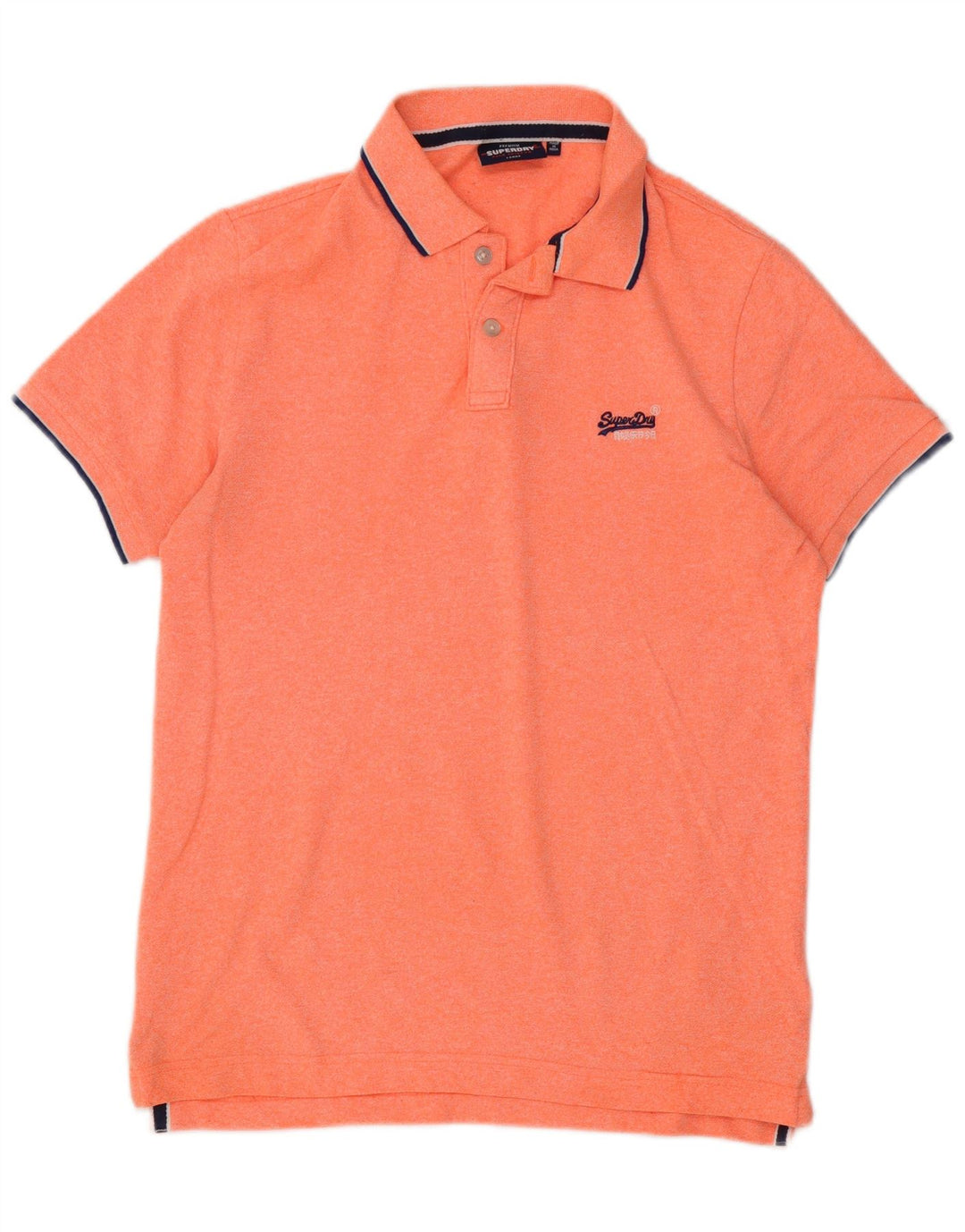 Superdry herre poloshirt stor orange bomuld