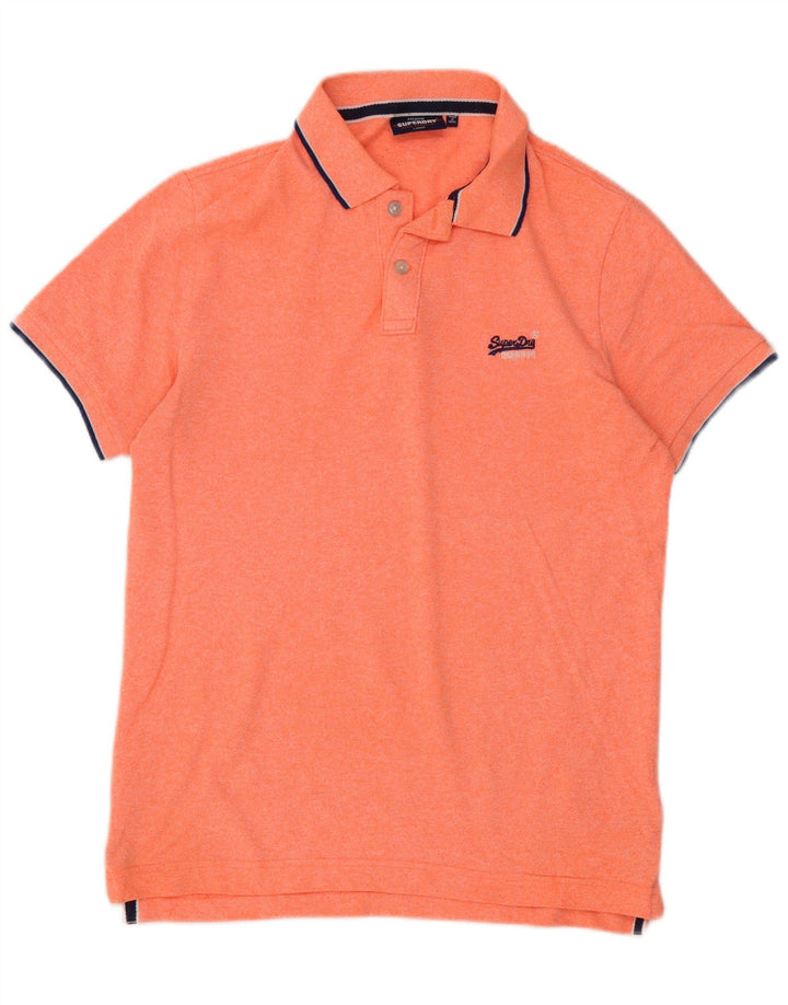 Superdry herre poloshirt stor orange bomuld