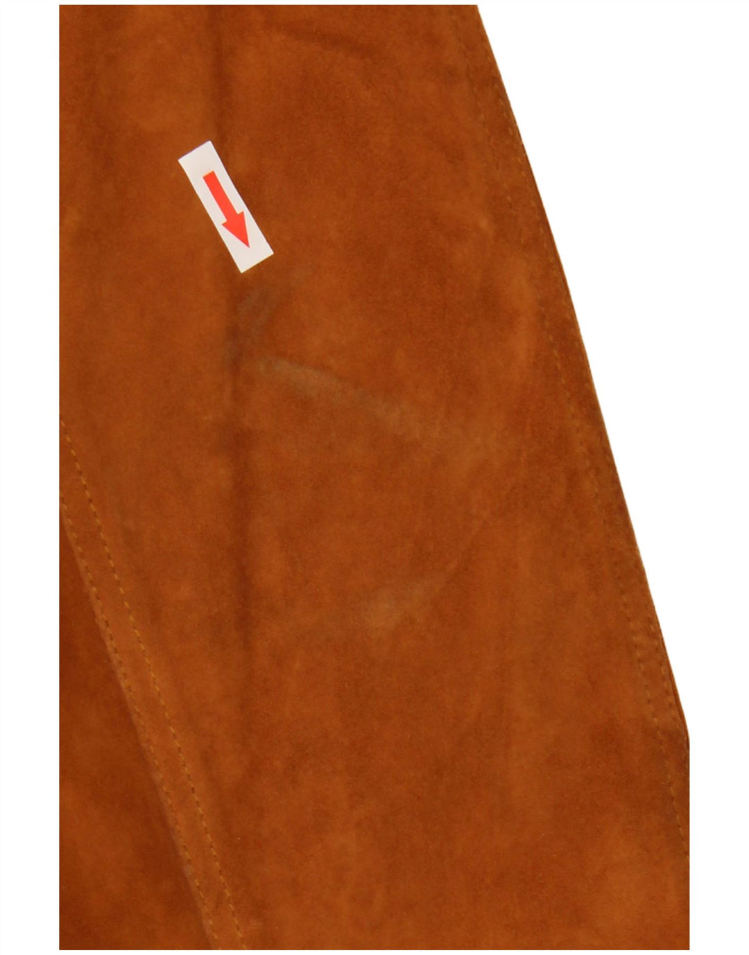 Vintage herre ruskind bomberjakke IT 50 Large Brown