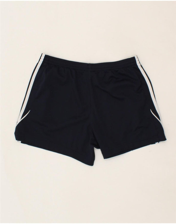 ADIDAS Boys Sport Shorts 13-14 Years Navy Blue Polyester Vintage Adidas and Second-Hand Adidas from Messina Hembry 