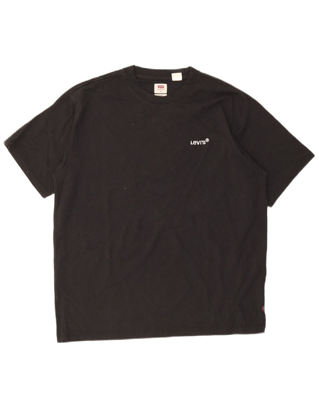 LEVI'S Herre Relaxed T-Shirt Top Medium Sort