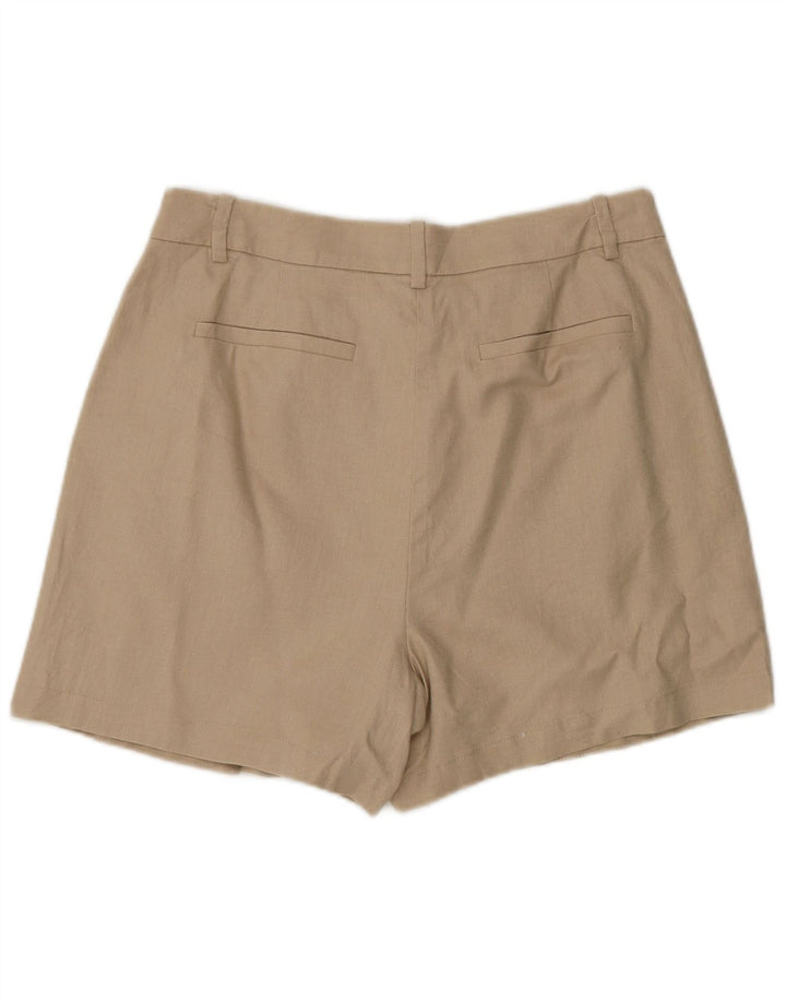 J. CREW Chino Shorts til kvinder US 6 Medium W28 Beige Bomuld