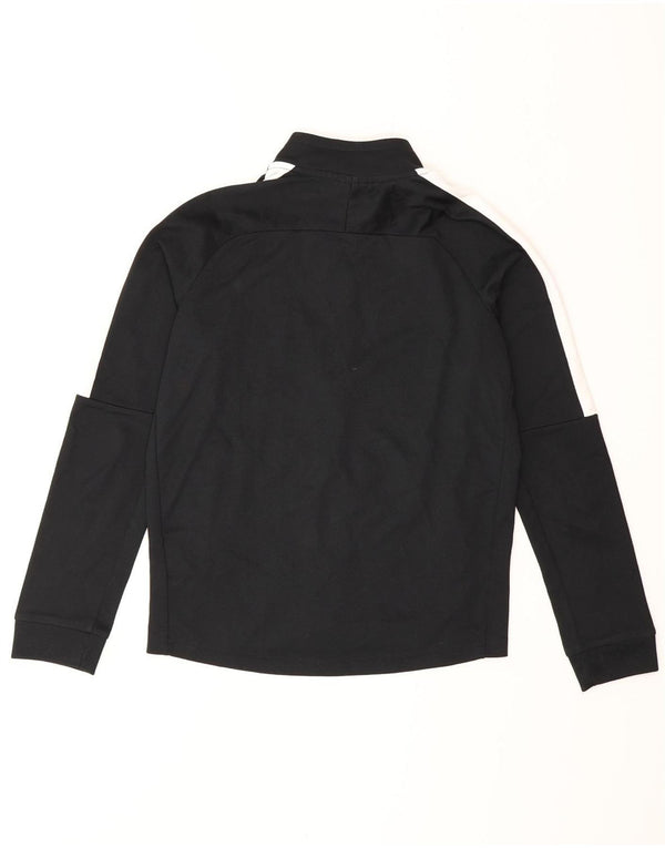 Nike drenge Dri Fit træningsdragt topjakke 10-11 år medium sort farveblok