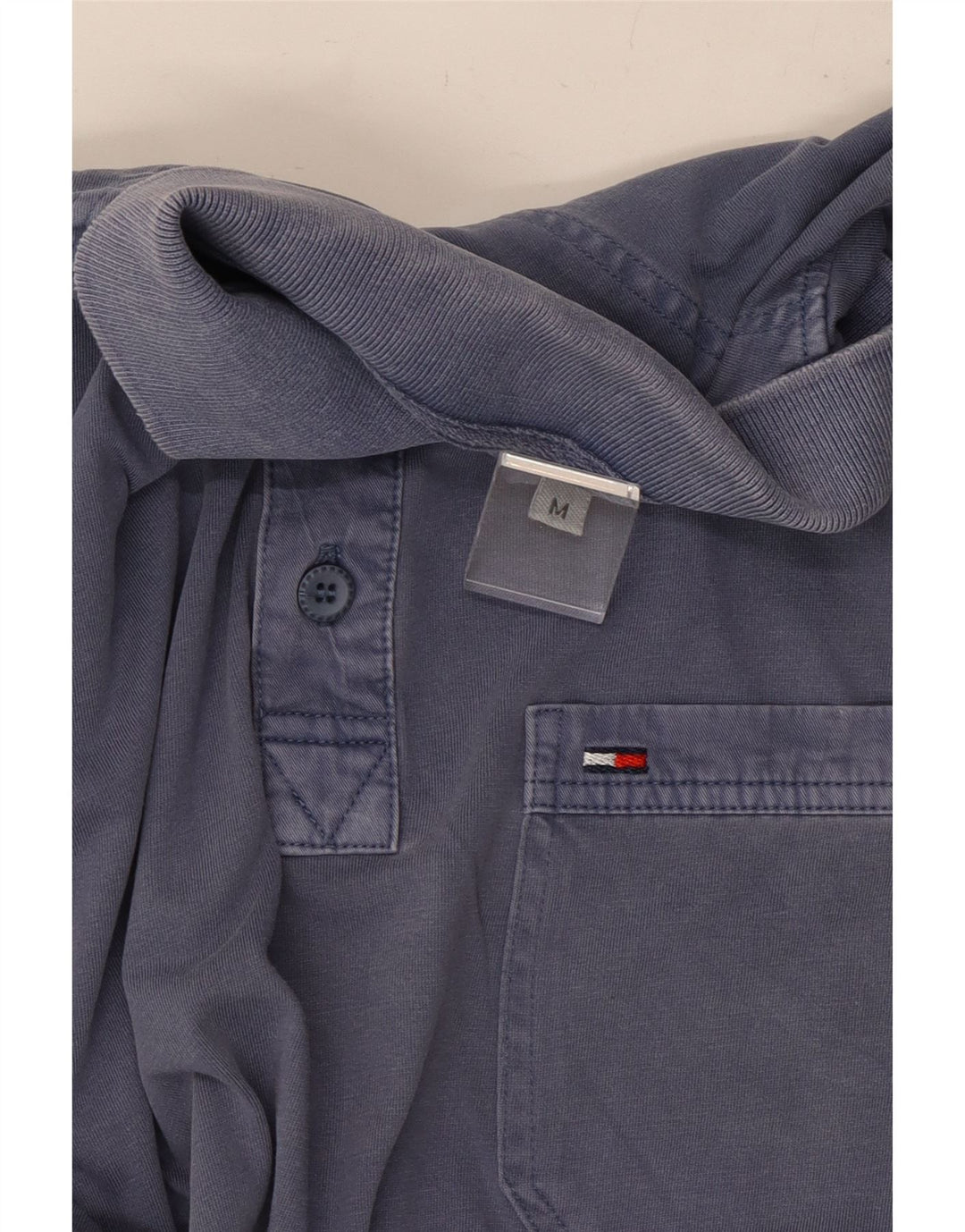 TOMMY HILFIGER Poloshirt til mænd Medium marineblå bomuld
