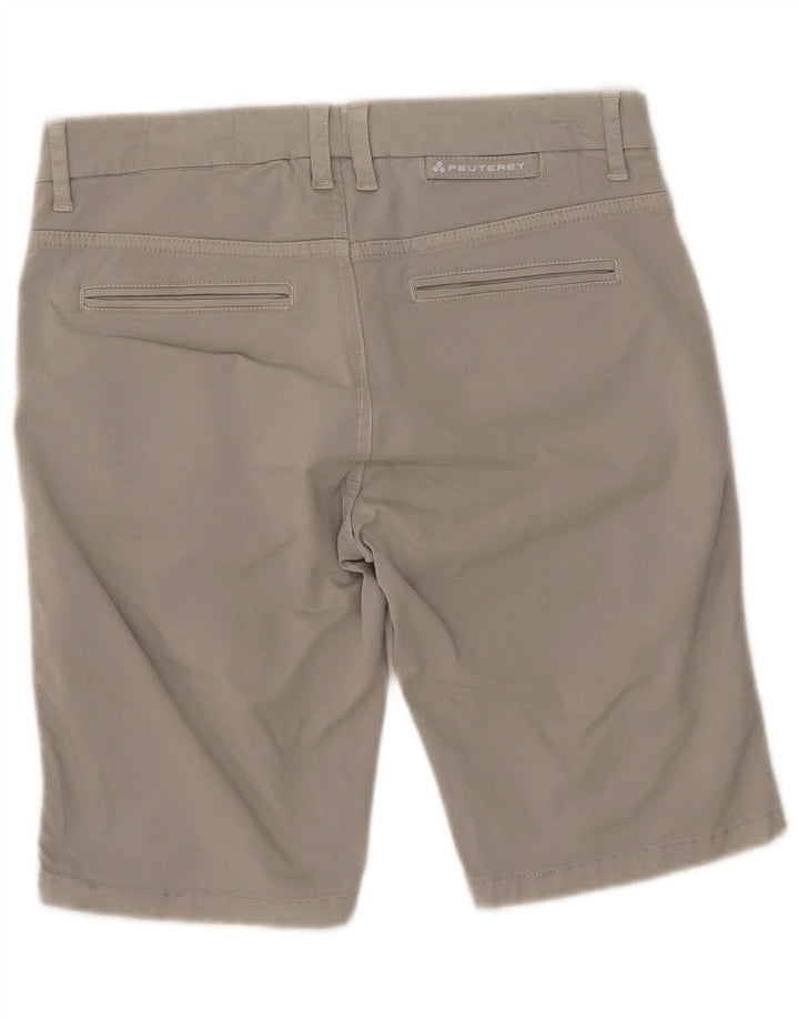 PEUTEREY Chino Shorts til mænd IT 48 Medium W32 Grå Bomuld