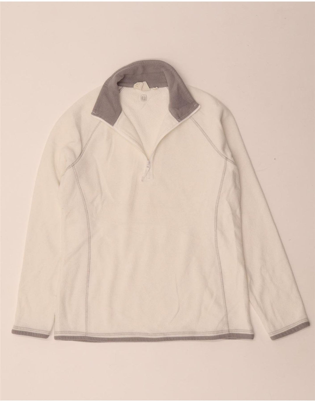 Mountain Warehouse Dame Fleece Jumper med lynlås DK 12 Medium White