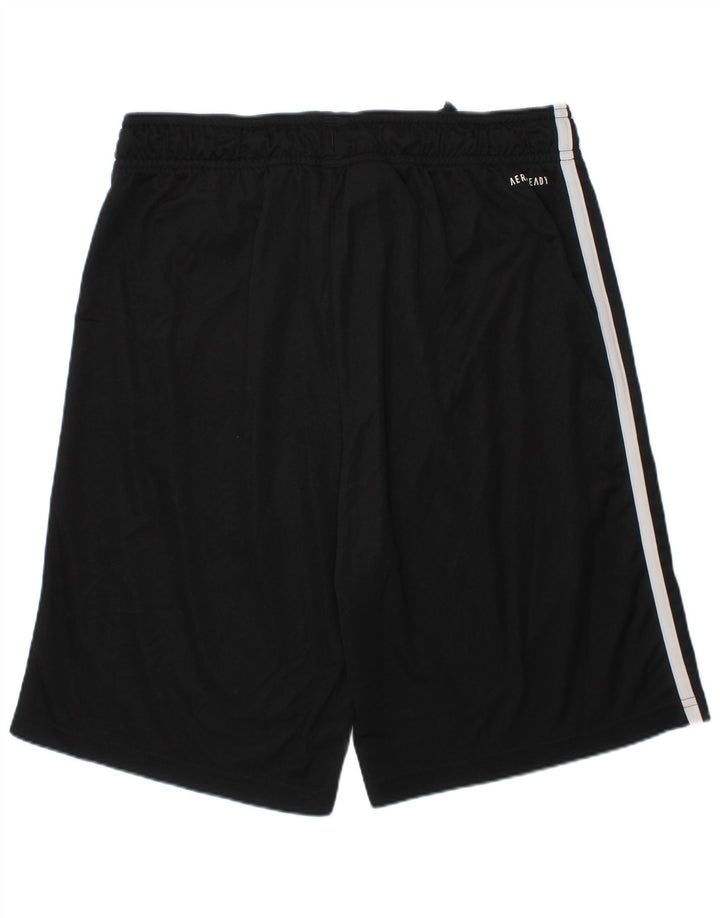 ADIDAS Boys Aeroready Sport Shorts 13-14 Years  Black Polyester