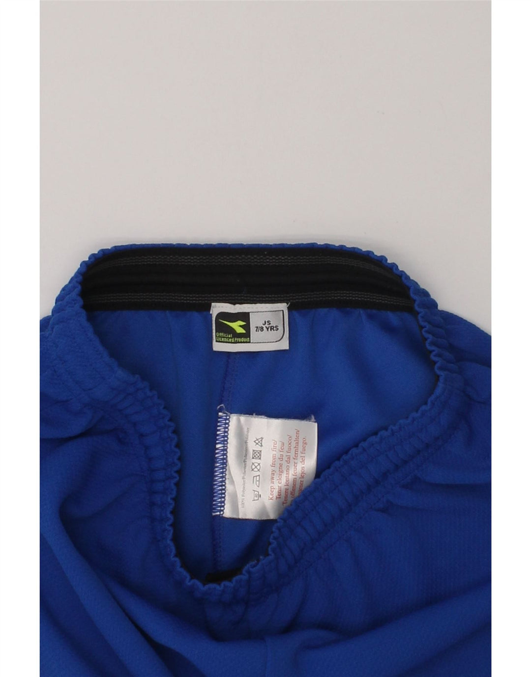 DIADORA Boys Sport Shorts 7-8 Years Blue Polyester | Vintage Diadora | Thrift | Second-Hand Diadora | Used Clothing | Messina Hembry 