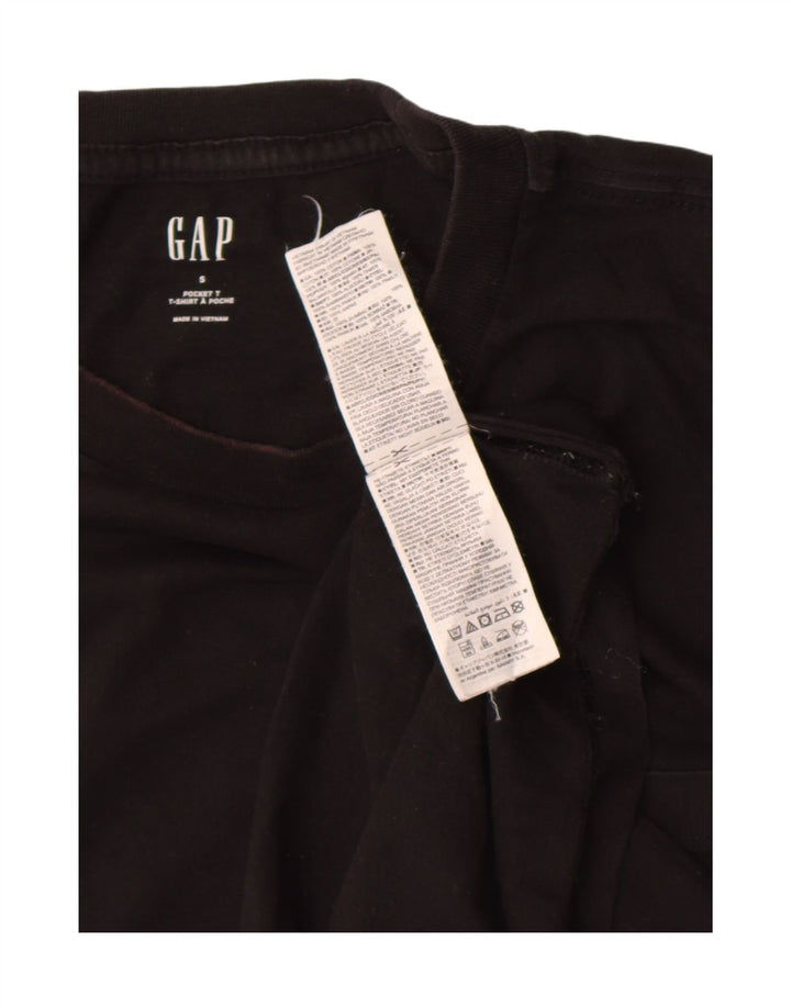 Gap Herre T-Shirt Top Lille Sort Bomuld