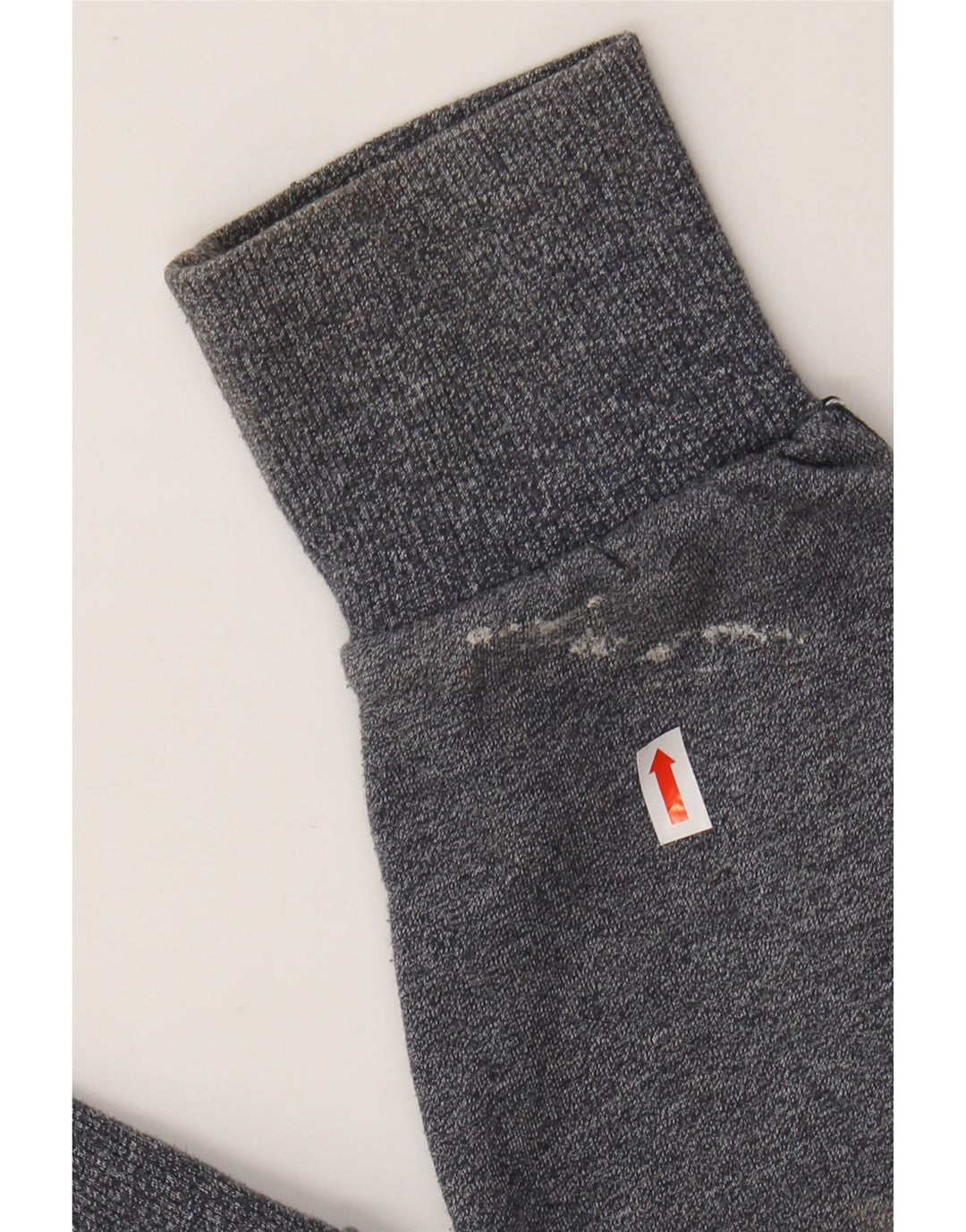 ELLESSE Grafisk hættetrøje til kvinder UK 14 Large Navy Blue Colourblock