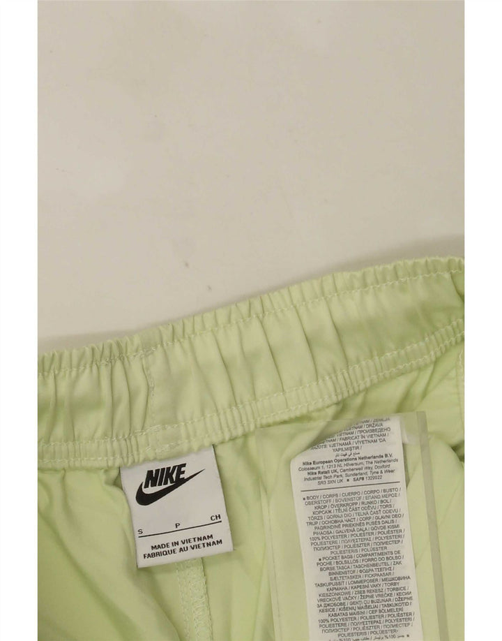 Nike sportsshorts til kvinder UK 10 Small Green Polyester