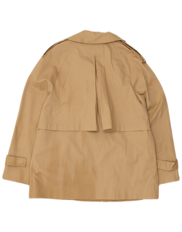 Marks & Spencer Trench Coat til mænd UK 10 Small Beige Bomuld