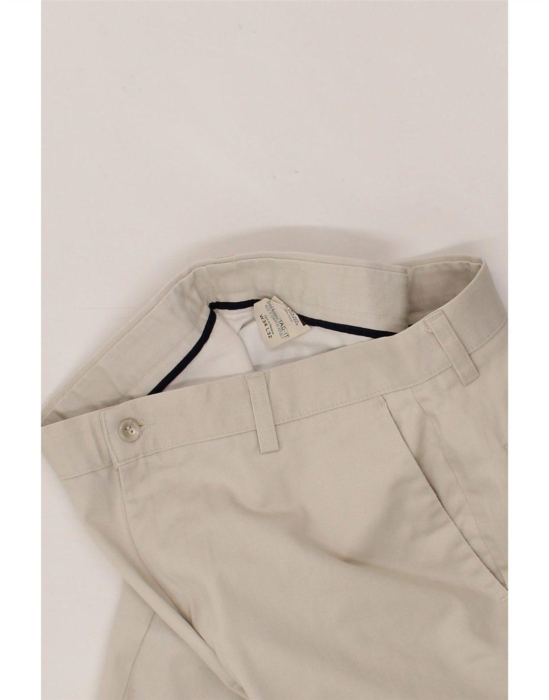 DOCKERS Straight Chino Bukser til mænd W34 L32 Beige