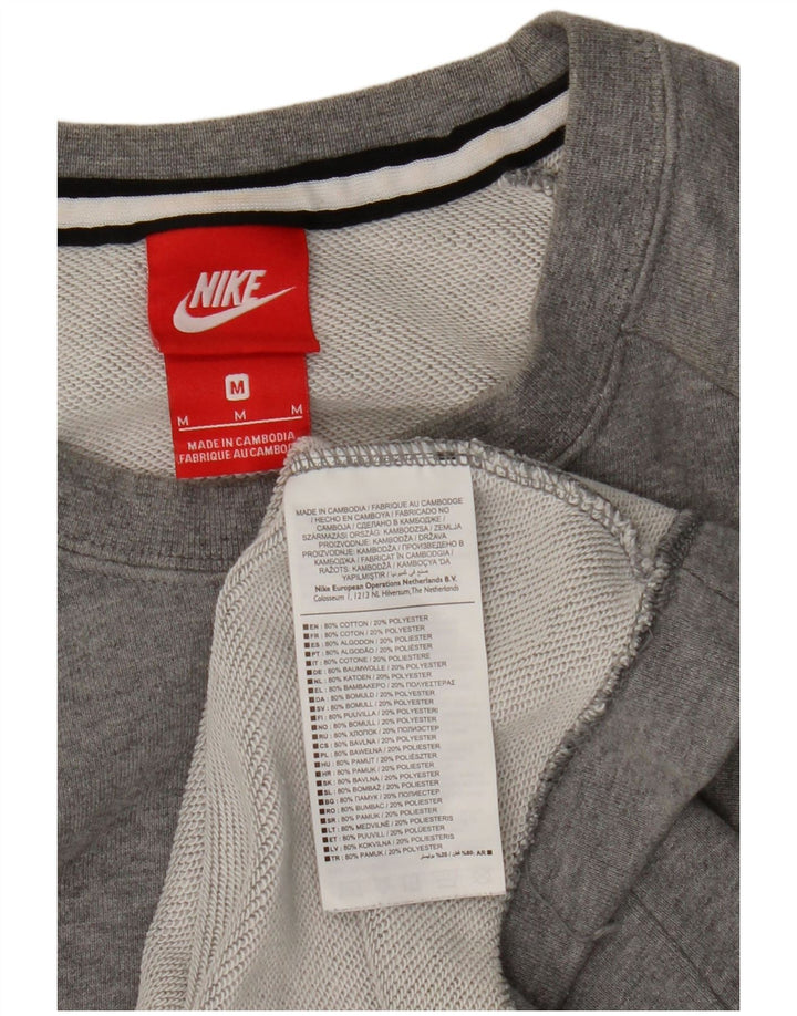 Nike Sweatshirt-trøje til mænd Medium Grey Flecked Bomuld