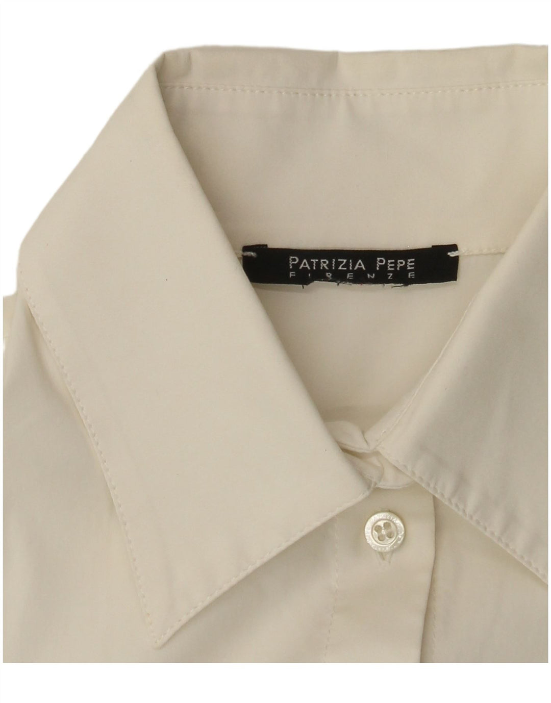 Patrizia Pepe Dameskjorte UK 12 Medium White
