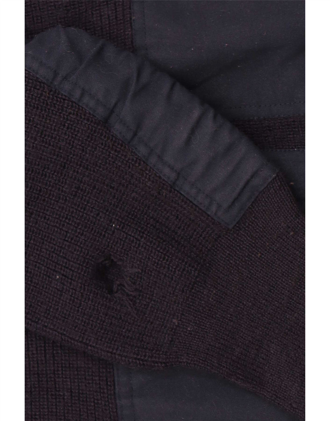 Halfen Herre Military Crew Neck Jumper Sweater EU 52 Large Navy Blue