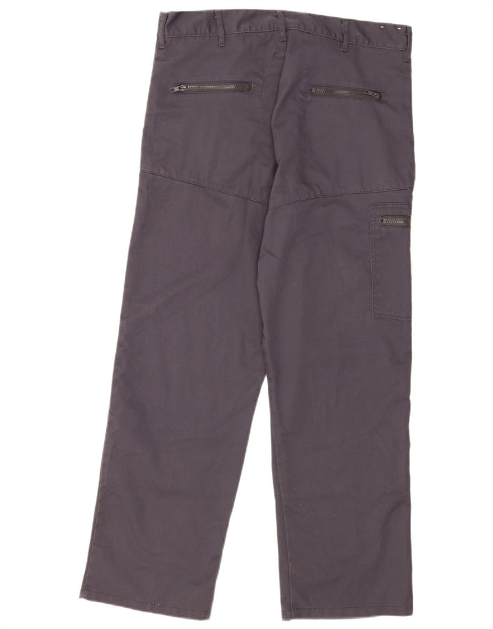 Dickies Straight Cargo bukser til mænd W34 L29 Marineblå polyester