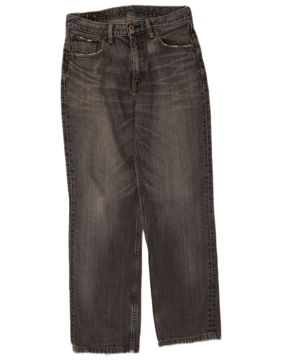 Levi's Herre 502 tilspidsede jeans W31 L30 Grå bomuld