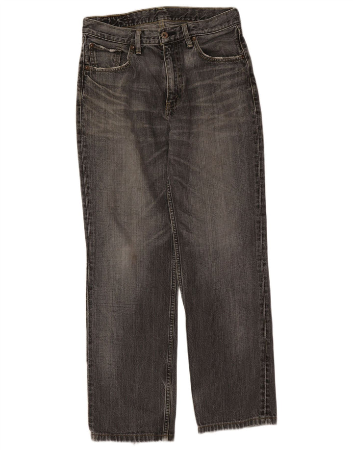 Levi's Herre 502 tilspidsede jeans W31 L30 Grå bomuld