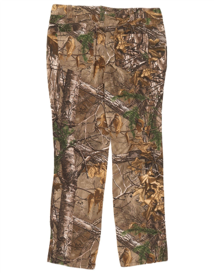Realtree Dame Vandrebukser US 14 XL W38 L33 Brun Camouflage Bomuld